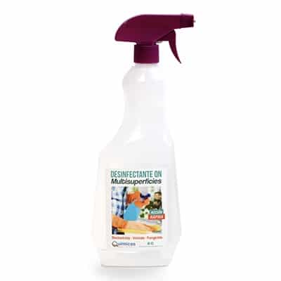spray desinfectante superficies